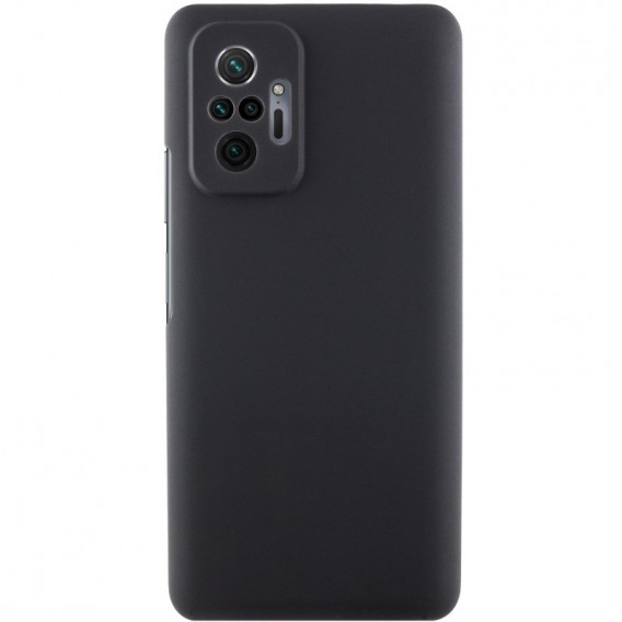 Чохол Silicone Cover Lakshmi Full Camera (AAA) для Xiaomi Redmi Note 10 Pro / 10 Pro Max Чорний / Black
