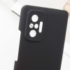 Чохол Silicone Cover Lakshmi Full Camera (AAA) для Xiaomi Redmi Note 10 Pro / 10 Pro Max Чорний / Black