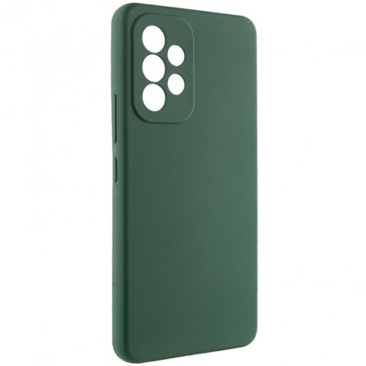 Чохол Silicone Cover Lakshmi Full Camera (AAA) для Samsung Galaxy A53 5G Зелений / Cyprus Green - зображення 1 