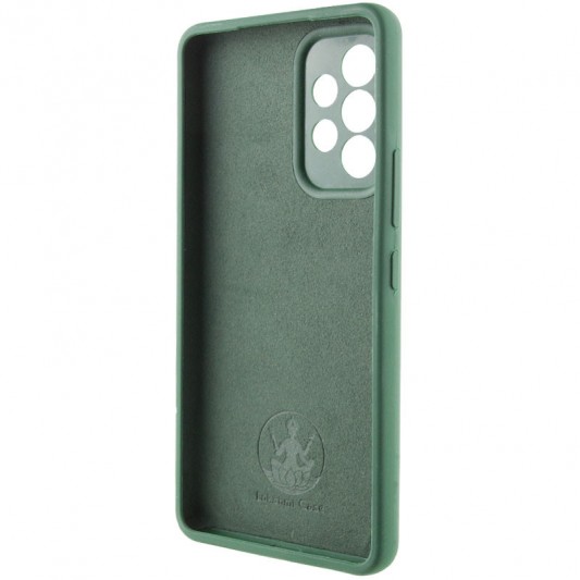 Чохол Silicone Cover Lakshmi Full Camera (AAA) для Samsung Galaxy A53 5G Зелений / Cyprus Green - зображення 3 