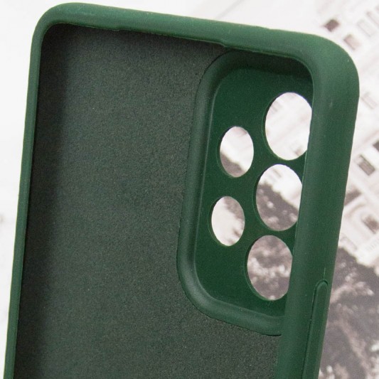 Чохол Silicone Cover Lakshmi Full Camera (AAA) для Samsung Galaxy A53 5G Зелений / Cyprus Green - зображення 6 
