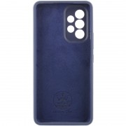 Чохол Silicone Cover Lakshmi Full Camera (AAA) для Samsung Galaxy A53 5G Темно-синій / Midnight blue