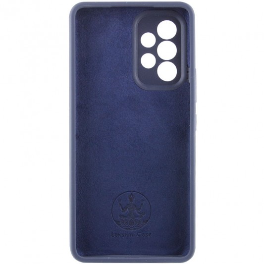 Чохол Silicone Cover Lakshmi Full Camera (AAA) для Samsung Galaxy A53 5G Темно-синій / Midnight blue - зображення 2 