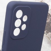 Чохол Silicone Cover Lakshmi Full Camera (AAA) для Samsung Galaxy A53 5G Темно-синій / Midnight blue