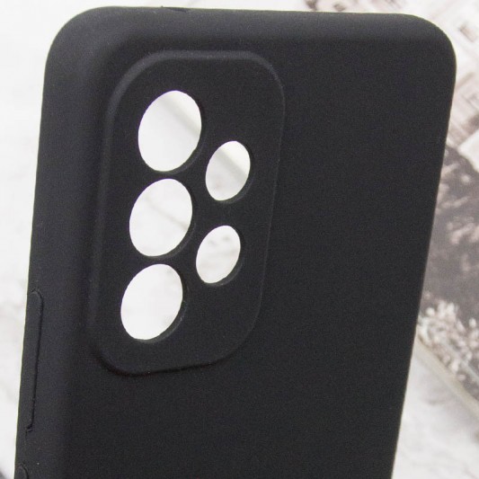 Чохол Silicone Cover Lakshmi Full Camera (AAA) для Samsung Galaxy A53 5G Чорний / Black - зображення 1 