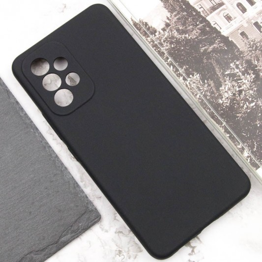 Чохол Silicone Cover Lakshmi Full Camera (AAA) для Samsung Galaxy A53 5G Чорний / Black - зображення 3 
