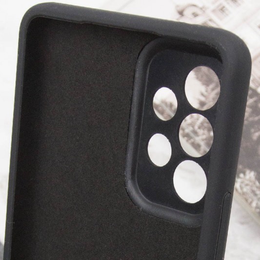 Чохол Silicone Cover Lakshmi Full Camera (AAA) для Samsung Galaxy A53 5G Чорний / Black - зображення 4 