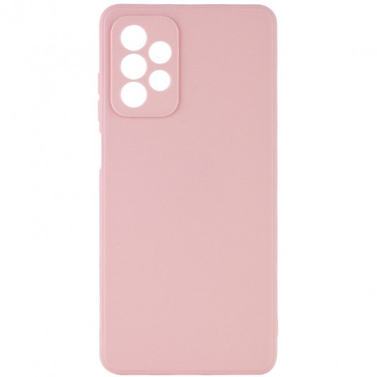 Силіконовий чохол Candy Full Camera для Samsung Galaxy A32 5G Рожевий / Pink Sand