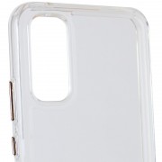 Чехол TPU+PC Clear 2.0 mm metal buttons для Samsung Galaxy A33 5G Прозрачный