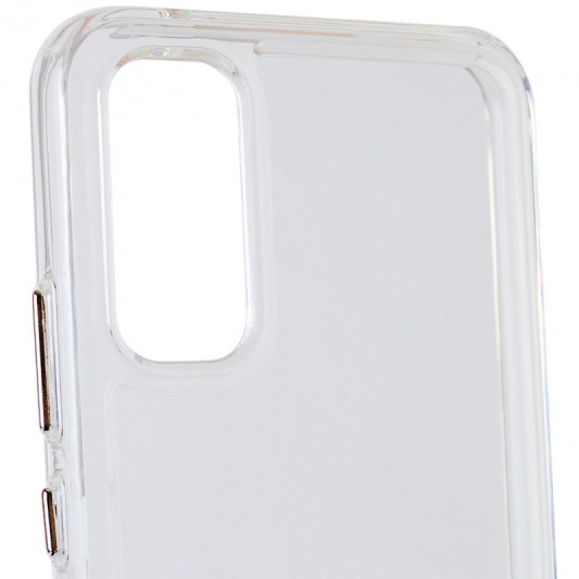 Чехол TPU+PC Clear 2.0 mm metal buttons для Samsung Galaxy A33 5G Прозрачный - изображение 3