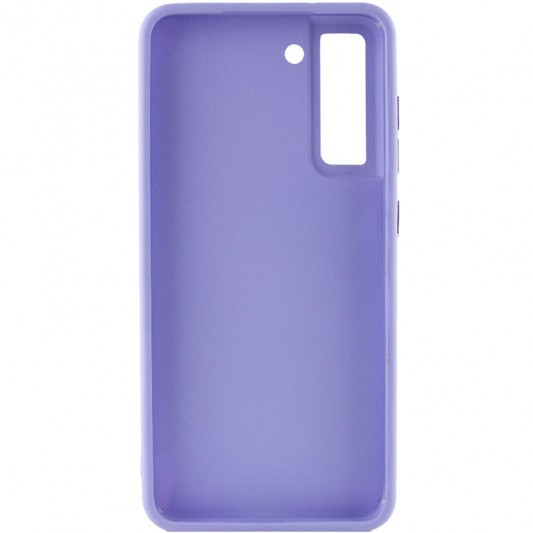 TPU чехол Bonbon Metal Style with MagSafe для Samsung Galaxy S22 Сиреневый / Dasheen - изображение 2