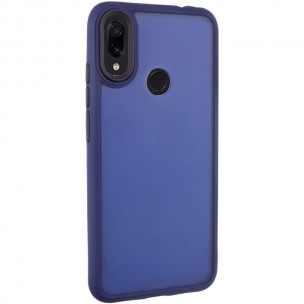 Чохол TPU+PC Lyon Frosted для Xiaomi Redmi Note 7 / Note 7 Pro / Note 7s Navy Blue
