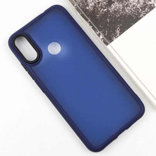 Чохол TPU+PC Lyon Frosted для Xiaomi Redmi Note 7 / Note 7 Pro / Note 7s Navy Blue - зображення 1 