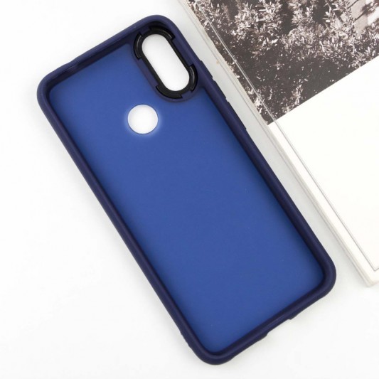 Чохол TPU+PC Lyon Frosted для Xiaomi Redmi Note 7 / Note 7 Pro / Note 7s Navy Blue - зображення 2 