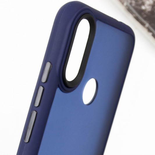 Чохол TPU+PC Lyon Frosted для Xiaomi Redmi Note 7 / Note 7 Pro / Note 7s Navy Blue - зображення 5 