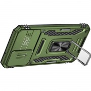 Ударопрочный чехол Camshield Army Ring для Samsung Galaxy S23 FE Оливковый / Army Green