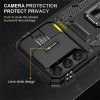 Ударостійкий чохол Camshield Army Ring для Samsung Galaxy S23 FE Чорний / Black