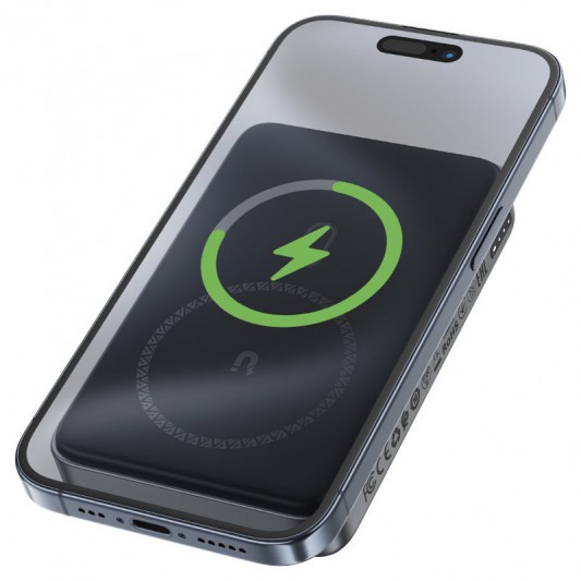 Портативное ЗУ Power Bank Acefast M10 PD30W с БЗУ 10000 mAh Black - изображение 3