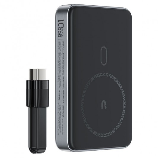 Портативное ЗУ Power Bank Acefast M10 PD30W с БЗУ 10000 mAh Black - изображение 6