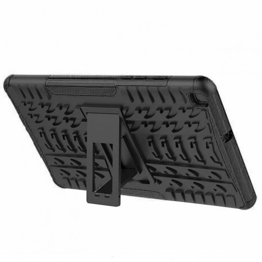 TPU+PC чехол Protector Stand для Samsung Galaxy Tab A8 10.5" (2021) Black - изображение 2