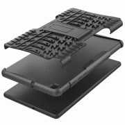 TPU+PC чехол Protector Stand для Samsung Galaxy Tab A8 10.5" (2021) Black
