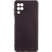 Чехол Silicone Cover Lakshmi Full Camera (AA) для Samsung Galaxy A12 Шоколадный / Chocolate