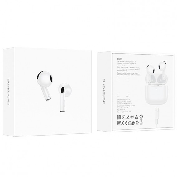Бездротові TWS навушники BOROFONE BW83 White