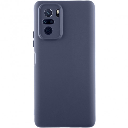 Чохол Silicone Cover Lakshmi Full Camera (AAA) для Xiaomi Redmi Note 10 / Note 10s / Poco M5s Темно-синій / Midnight blue