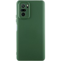 Чохол Silicone Cover Lakshmi Full Camera (AAA) для Xiaomi Redmi Note 10 / Note 10s / Poco M5s Зелений / Cyprus Green