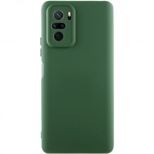 Чохол Silicone Cover Lakshmi Full Camera (AAA) для Xiaomi Redmi Note 10 / Note 10s / Poco M5s Зелений / Cyprus Green