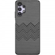 Чохол TPU+PC Grid для Samsung Galaxy A32 4G Wave