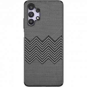Чехол TPU+PC Grid для Samsung Galaxy A32 4G Wave