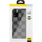 Чехол TPU+PC Grid для Xiaomi Redmi Note 11 Pro 4G/5G / 12 Pro 4G Cube
