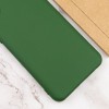 Чохол TPU GETMAN Liquid Silk Full Camera для Samsung Galaxy S21 Ultra Зелений / Dark green