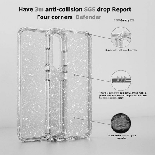 TPU чохол Nova для Samsung Galaxy S23 FE Clear - зображення 5 