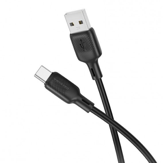 Дата кабель Borofone BX113 Lenny USB to Type-C 3A (3m) Black