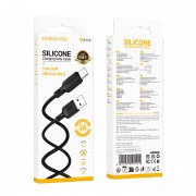 Дата кабель Borofone BX113 Lenny USB to Type-C 3A (3m) Black