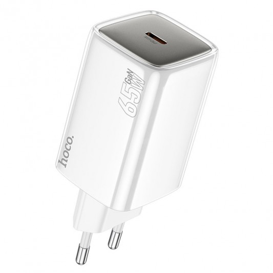 МЗП Hoco N48 Glorious PD65W (1USB-C) White - зображення 2 