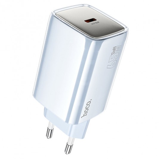 СЗУ Hoco N48 Glorious PD65W (1USB-C) Blue
