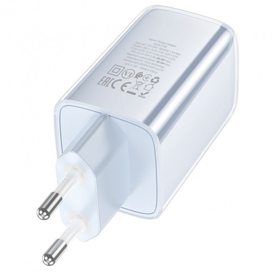 СЗУ Hoco N48 Glorious PD65W (1USB-C) Blue - изображение 2