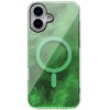 Чохол TPU Shiny Mountain (MagFit) для Apple iPhone 16 (6.1") Green