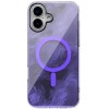 Чохол TPU Shiny Mountain (MagFit) для Apple iPhone 16 (6.1") Purple