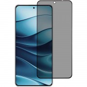 Захисне скло Privacy 5D (тех.пак) для Xiaomi Redmi Note 14 5G / Poco M7 Pro 5G Чорний