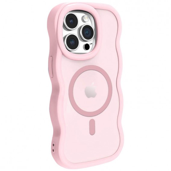 Чохол TPU+PC Undine with MagSafe для Apple iPhone 12 Pro / 12 (6.1") Pink