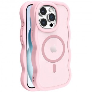 Чехол TPU+PC Undine with MagSafe для Apple iPhone 13 Pro (6.1") Pink