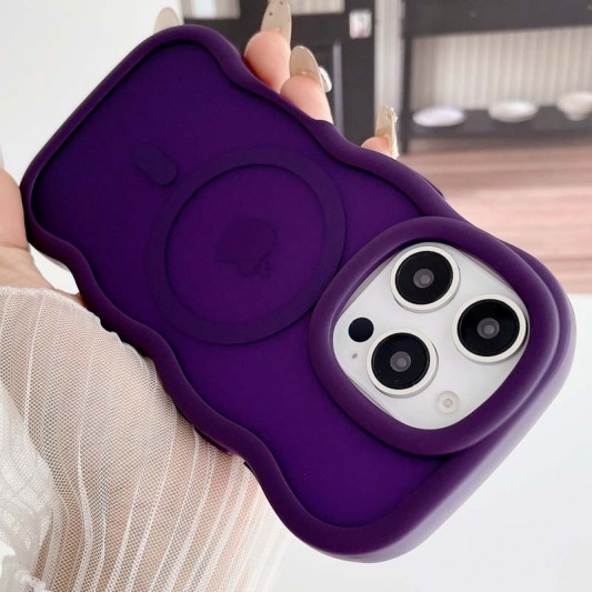 Чохол TPU+PC Undine with MagSafe для Apple iPhone 13 Pro (6.1") Purple - зображення 3 