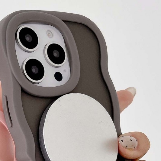 Чохол TPU+PC Undine with MagSafe для Apple iPhone 13 Pro (6.1") Grey - зображення 3 