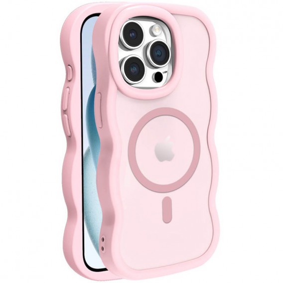 Чохол TPU+PC Undine with MagSafe для Apple iPhone 14 Pro (6.1") Pink