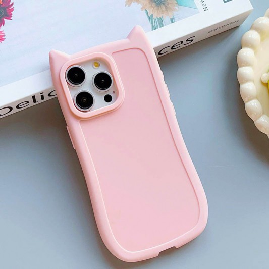 Чохол TPU GETMAN Cat with straps для Apple iPhone 13 Pro (6.1") Pink - зображення 4 
