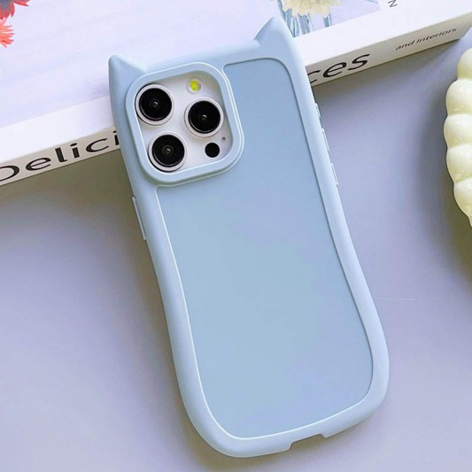 Чохол TPU GETMAN Cat with straps для Apple iPhone 13 Pro (6.1") Blue - зображення 3 